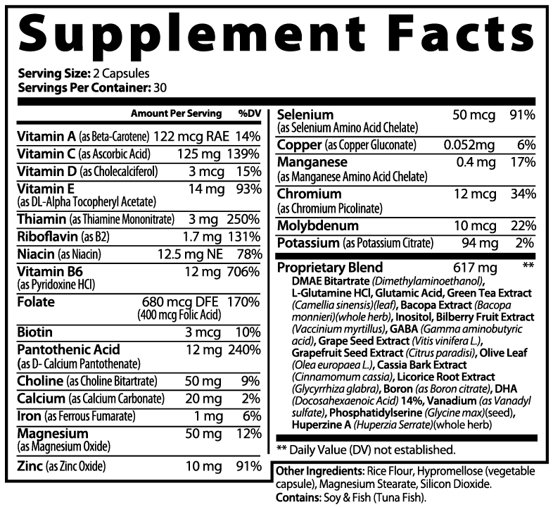 Cognitive Boost & Memory Enhancer